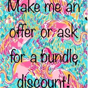 Send me you offers or ask for a bundle discount!